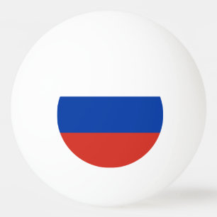 Ryssland flagga pingisboll