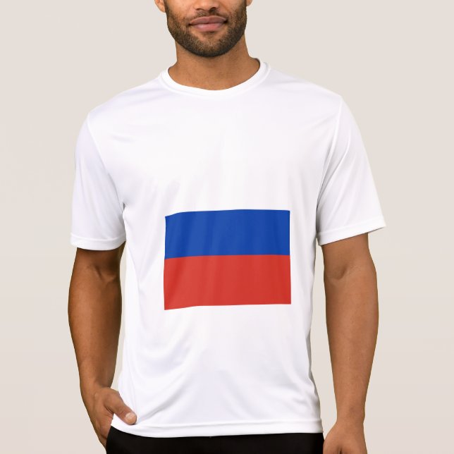 Ryssland flagga t shirt (Framsida)