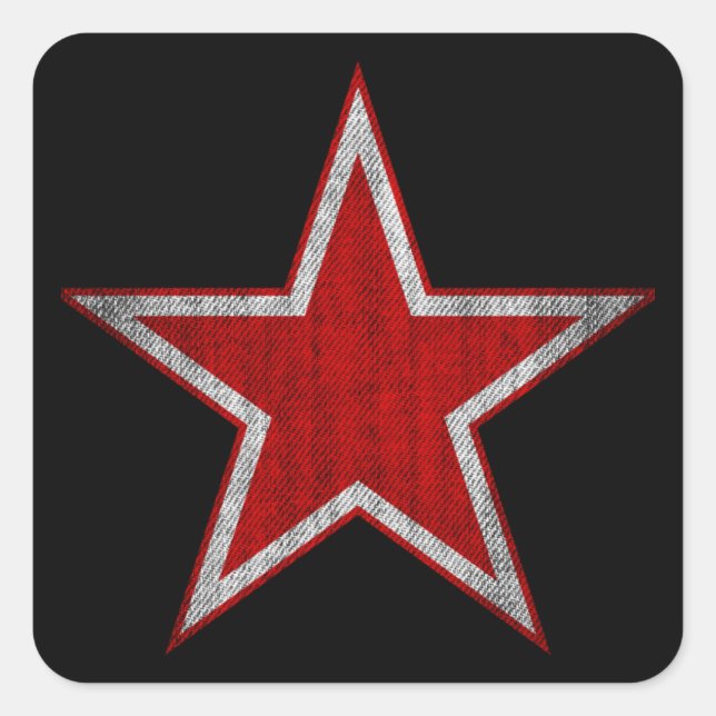 RYSSLAND FYRKANTIGT KLISTERMÄRKE (Framsida)