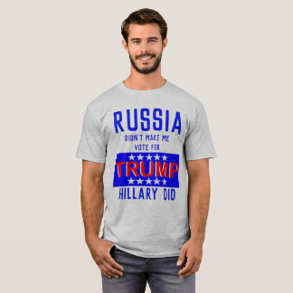 Ryssland gjorde inte mig att rösta för trumf t shirt