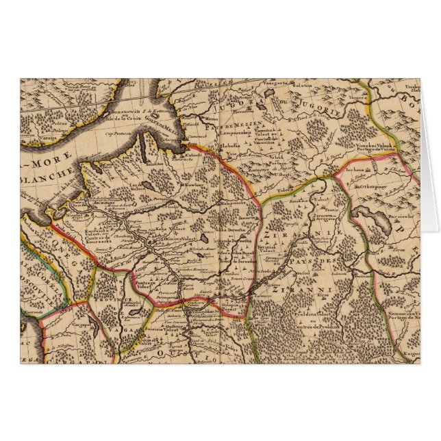 Ryssland Hälsningskort (Framsidan Horizontal)