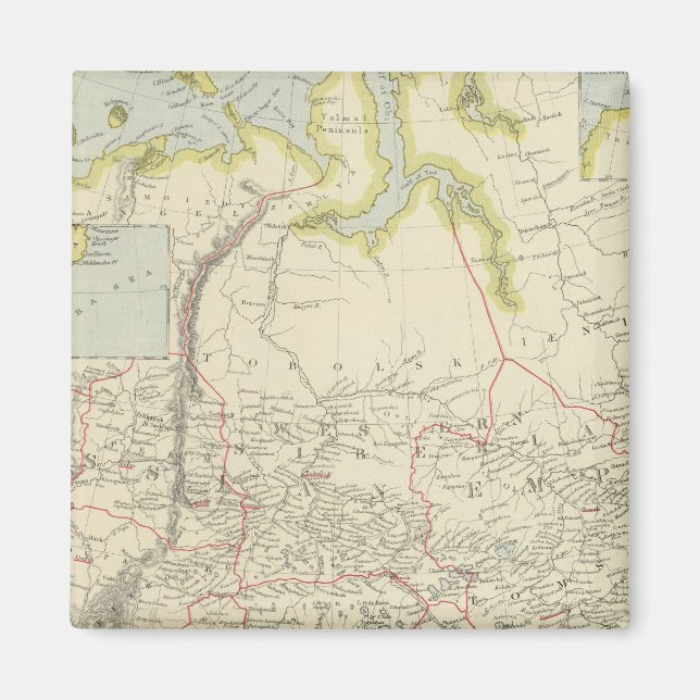Ryssland i Asien Magnet (Framsidan)