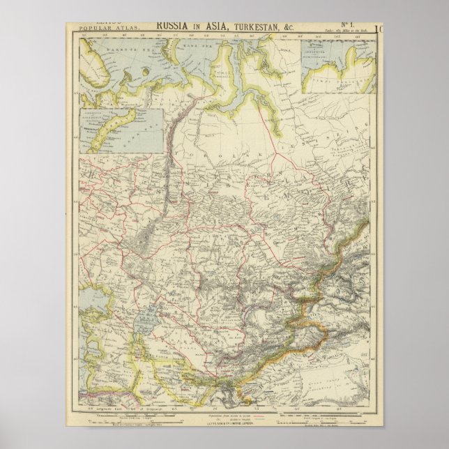 Ryssland i Asien Poster (Framsidan)