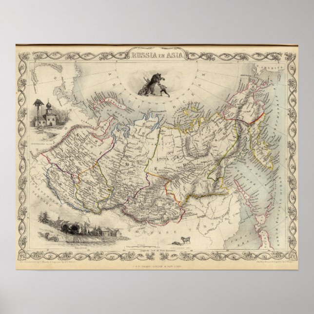 Ryssland i Asien Poster (Framsidan)