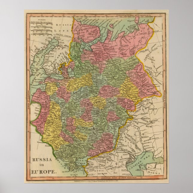 Ryssland i Europa 4 Poster (Framsidan)