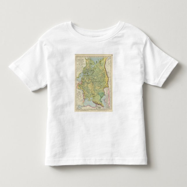 Ryssland i Europa 4 Tee Shirt (Framsida)