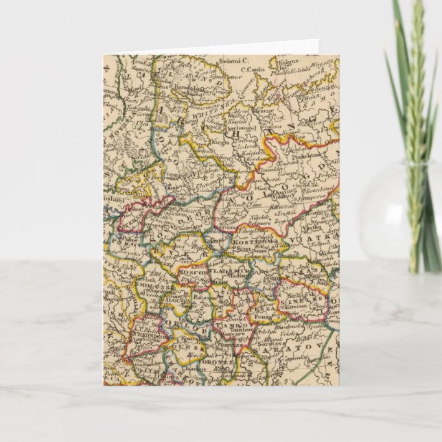 Ryssland i Europa Helgkort (Framsida)