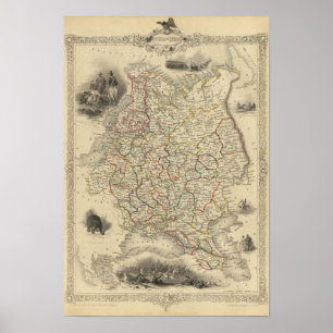Ryssland i Europa Poster