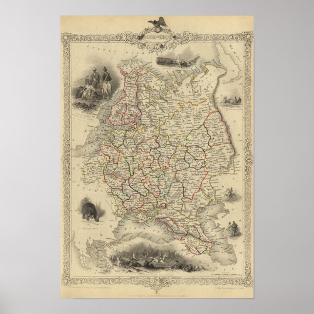 Ryssland i Europa Poster (Framsidan)