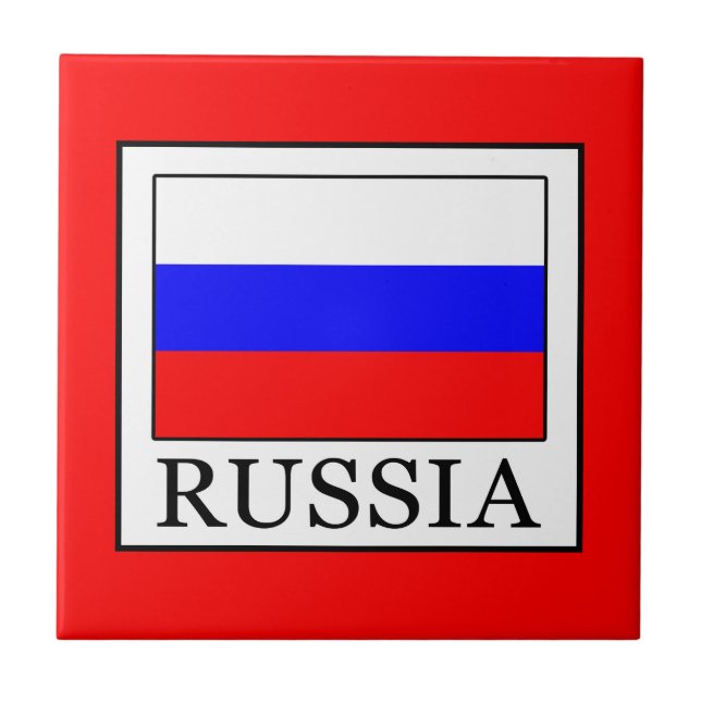 Ryssland Kakelplatta (Framsidan)