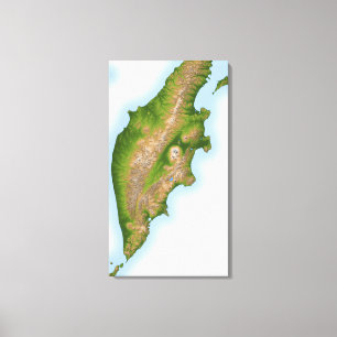 Ryssland Kamchatka peninsula Canvastryck
