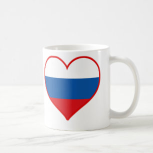 Ryssland Kärlek Kaffemugg