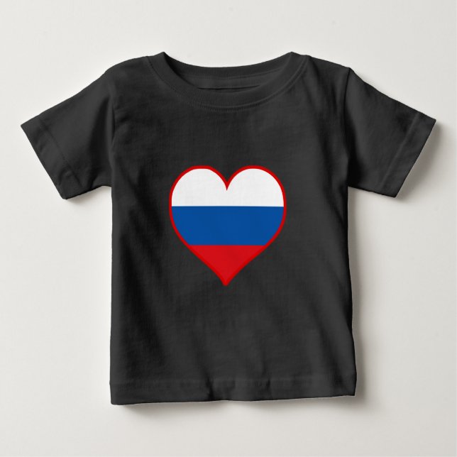 Ryssland Kärlek T Shirt (Framsida)