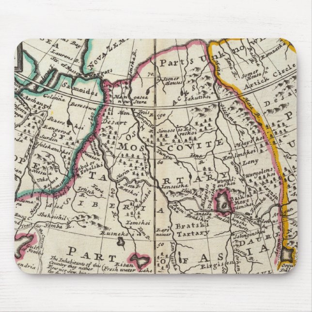 Ryssland, Kazakstan, Asien Musmatta (Framsidan)