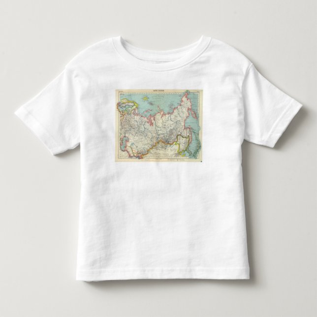 Ryssland, Korea och Asien T Shirt (Framsida)