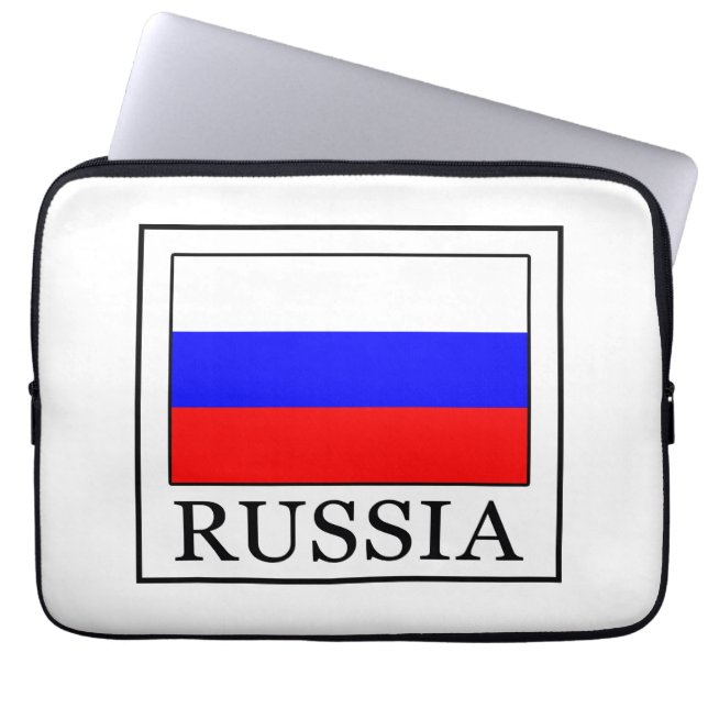 Ryssland Laptop Sleeve (Framsidan)
