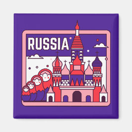 Ryssland Magnet