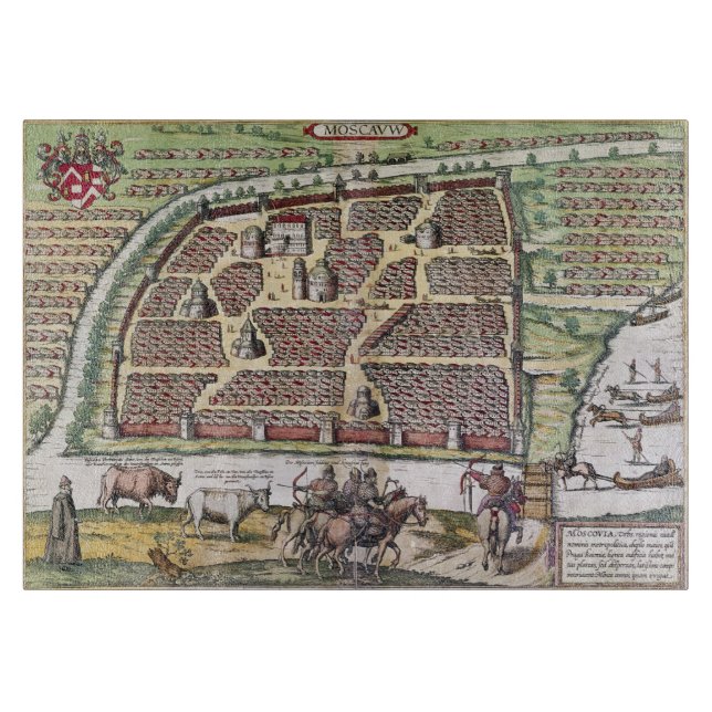 RYSSLAND: MOSCOW 1591 (Framsidan)