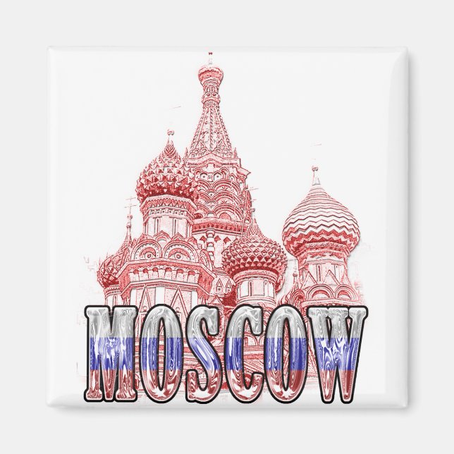 Ryssland, Moskva Magnet (Framsidan)