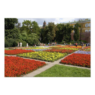 Ryssland, Moskva, Röda torget, Alexandrovsky Fototryck