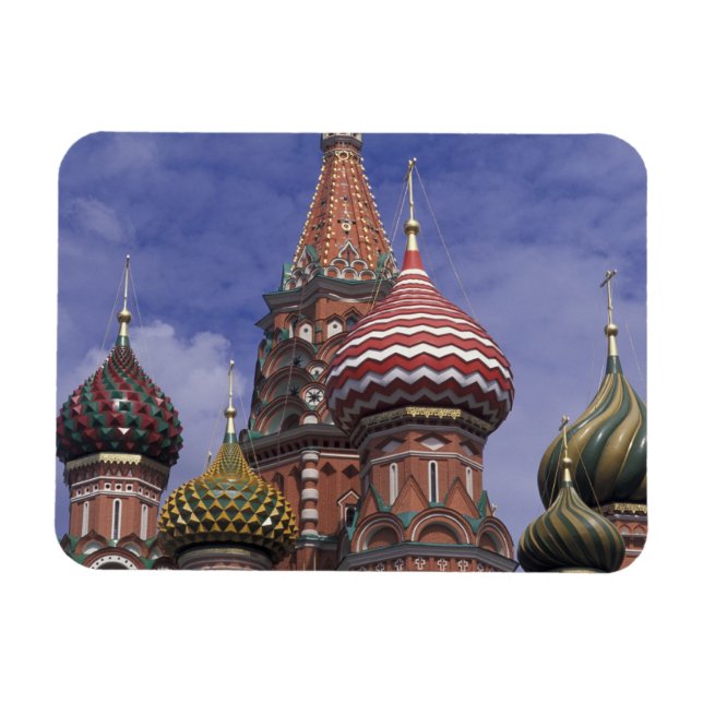 Ryssland, Moskva, Röda torget. Berömda lökar av S: Magnet (Horisontell)