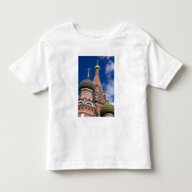 Ryssland, Moskva, Röda torget. St. Basil's 5 Tee Shirt (Framsida)