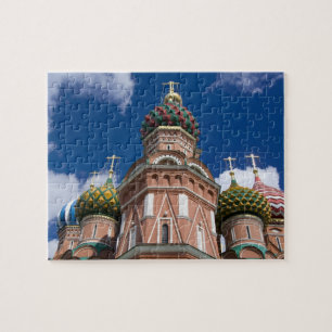 Ryssland, Moskva, Röda torget. Vasilijkatedralen 2 Pussel