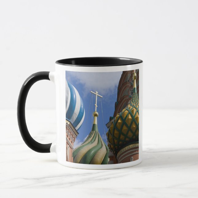 Ryssland, Moskva, Röda torget. Vasilijkatedralen Mugg (Vänster)