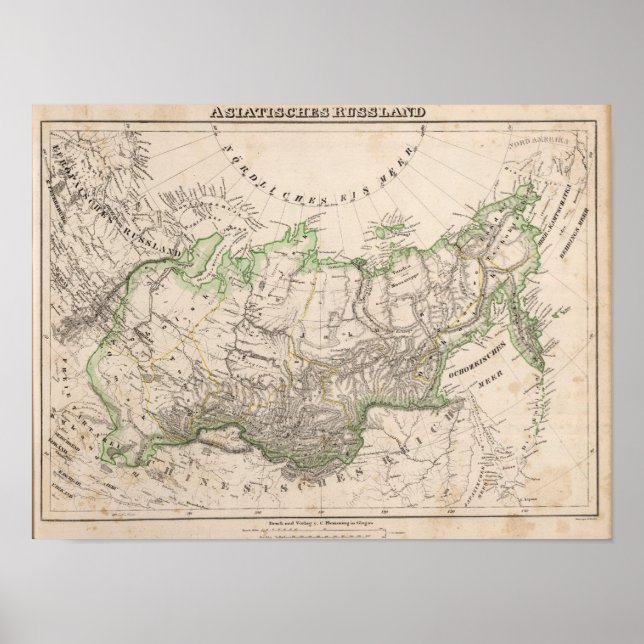 Ryssland och Asien 2 Poster (Framsidan)