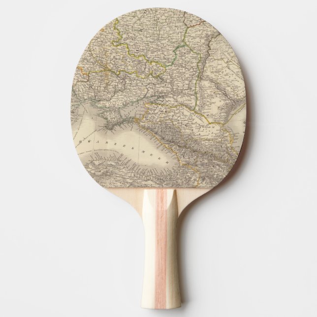Ryssland och Europa 3 Pingisracket (Framsidan)