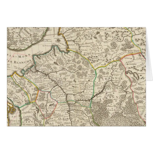 Ryssland och Europa 4 Hälsningskort (Framsidan Horizontal)