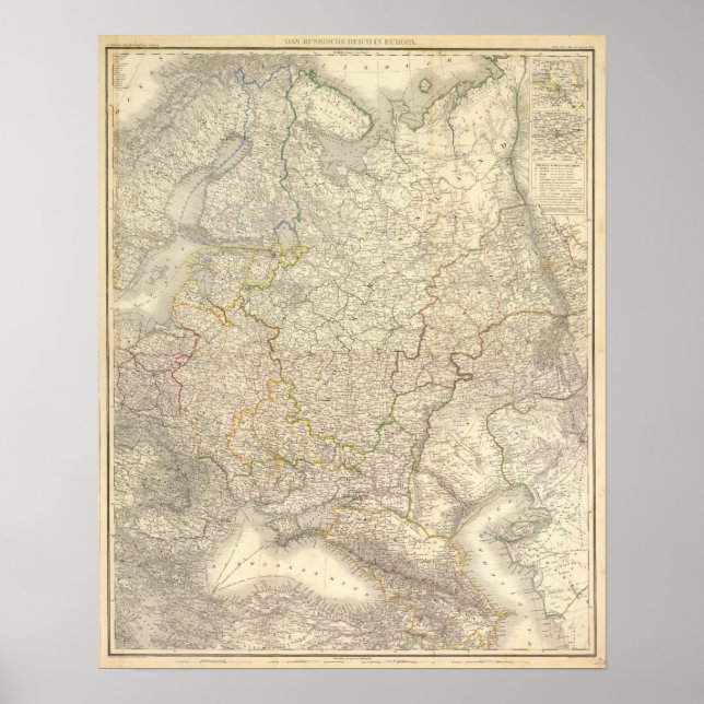 Ryssland och Europa 5 Poster (Framsidan)