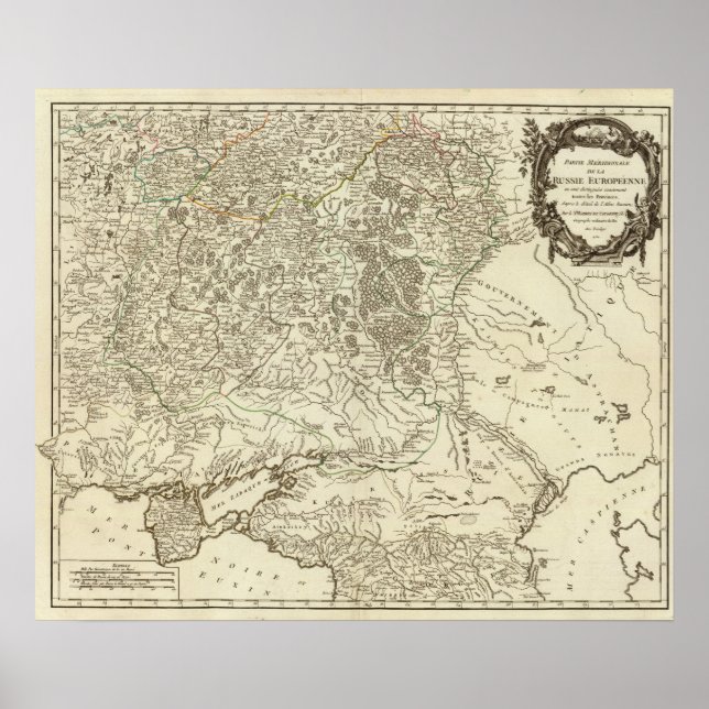 Ryssland och Europa 6 Poster (Framsidan)