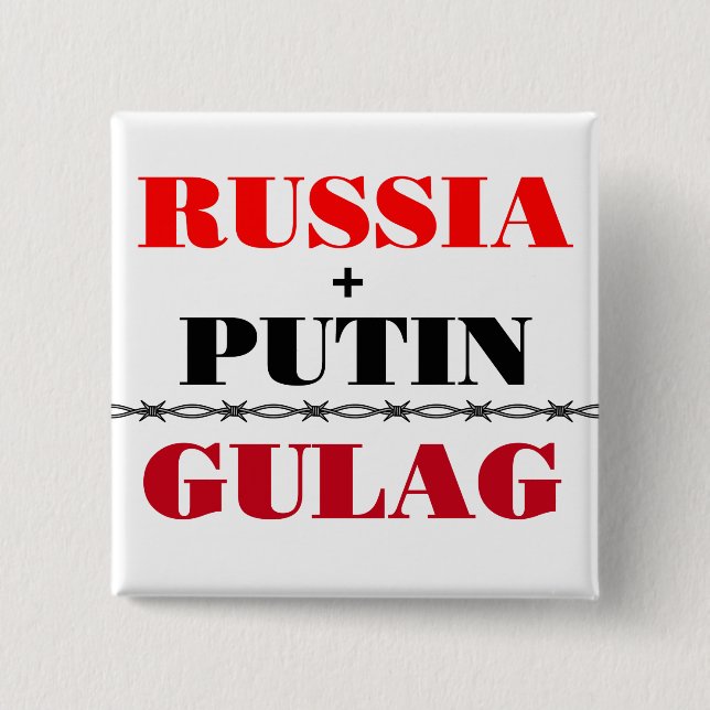 Ryssland och Putin Knapp (Framsida)