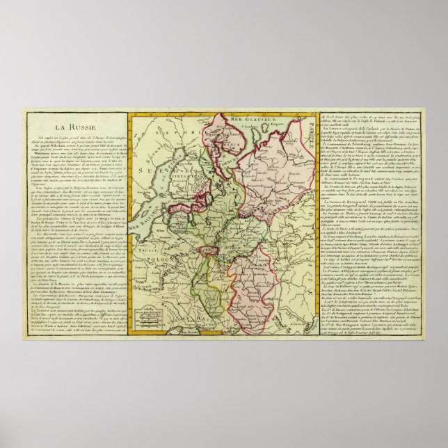 Ryssland och Ukraina Poster (Framsidan)