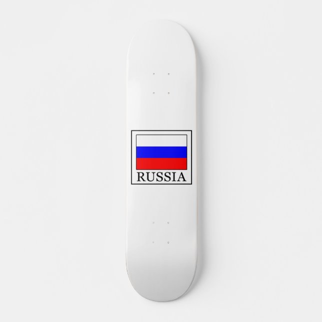 Ryssland Old School Skateboard Bräda 21,6 Cm (Framsida)