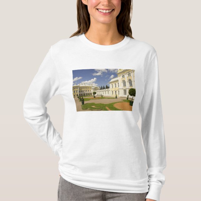 Ryssland. Petrodvorets. Peterhof Palace. Peter de  T-shirt (Framsida)