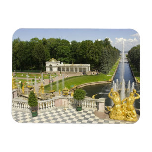 Ryssland. Petrodvorets. Peterhofpalatset. Peter de Magnet