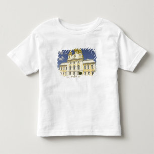 Ryssland. Petrodvorets. Peterhofpalatset. Peter de T Shirt