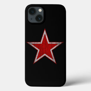 Ryssland röd stjärnaiphone case