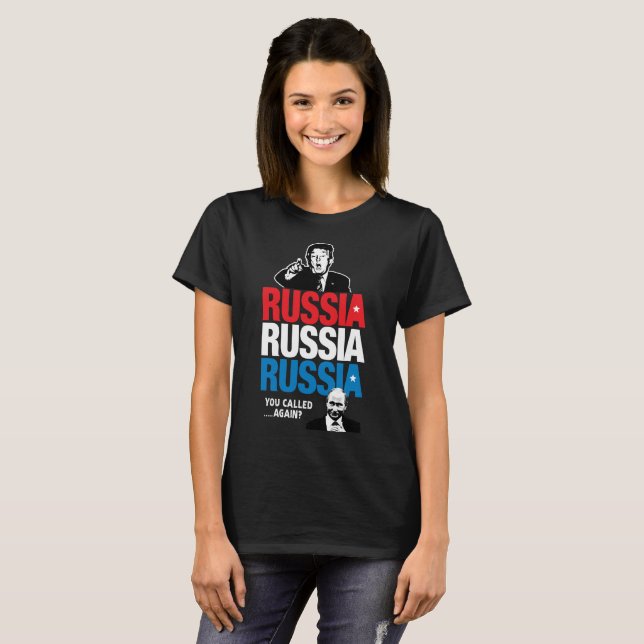 Ryssland, Ryssland, Ryssland!! T Shirt (Hel framsida)