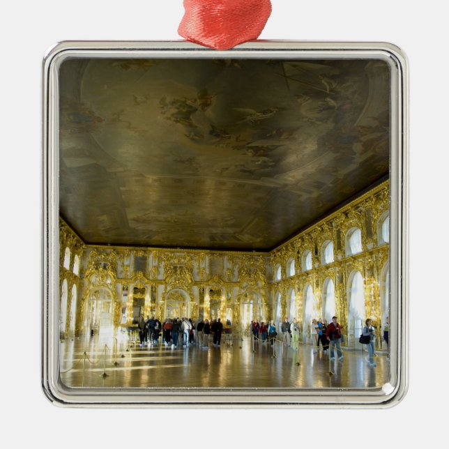 Ryssland, Sankt Petersburg, Catherine's Palace (al Julgransprydnad Metall (Framsidan)