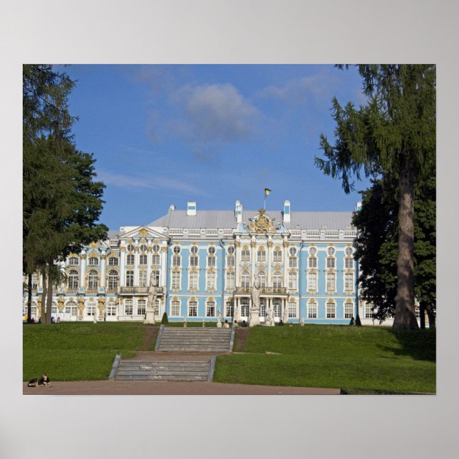 Ryssland, Sankt Petersburg, Catherine's Palace (äv Poster (Framsidan)