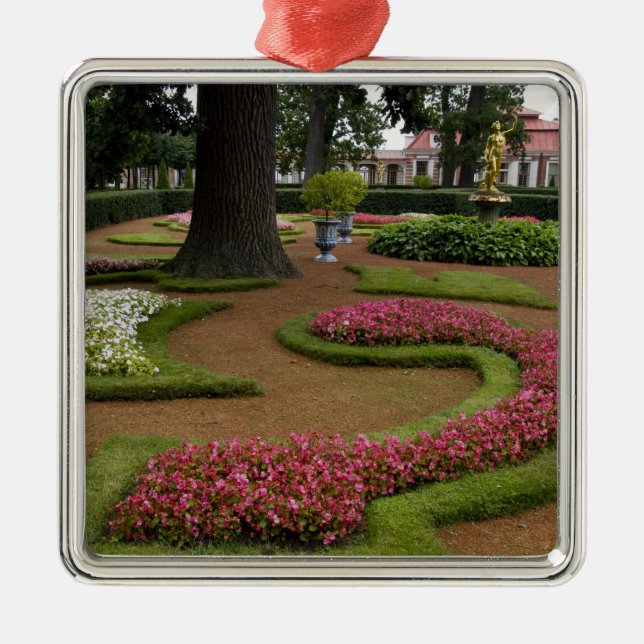 Ryssland, Sankt Petersburg, Peterhof Palace alias Julgransprydnad Metall (Framsidan)