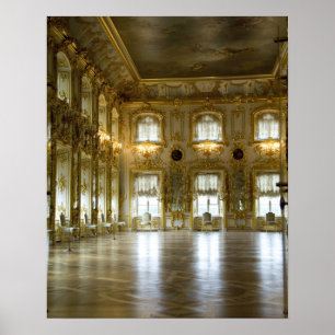 Ryssland, Sankt Petersburg, Peterhof Palace (alias Poster