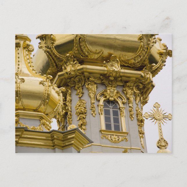 Ryssland, Sankt Petersburg, Peterhof Palace (alias Vykort (Framsida)