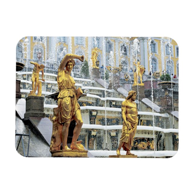 Ryssland, Sankt Petersburg, Peterhof, Samson och Magnet (Horisontell)