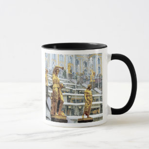 Ryssland, Sankt Petersburg, Peterhof, Samson och Mugg