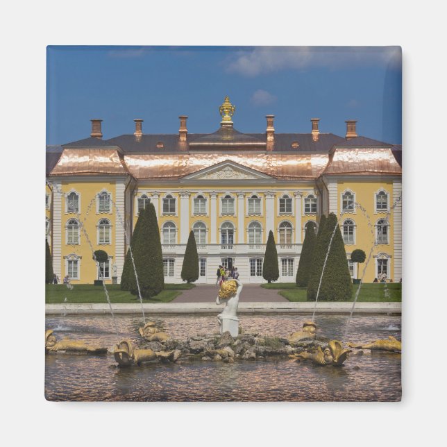 Ryssland, Sankt Petersburg, Peterhof, Stora Palats Magnet (Framsidan)