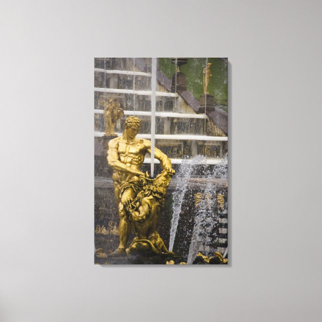 Ryssland, Sankt Petersburg, Peterhoff (alias 3 Canvastryck (Framsida)